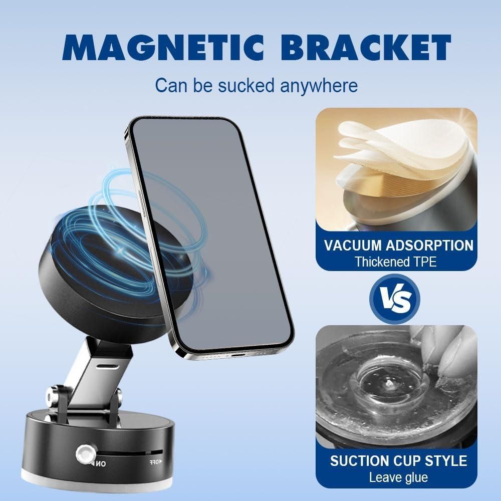 Foldable & Retractable Magnetic Phone Holder
